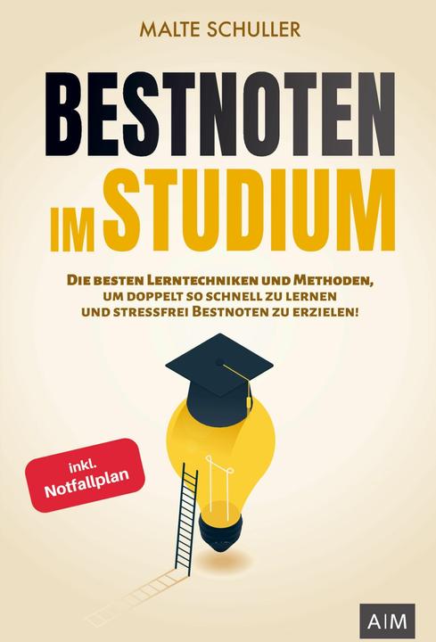 Immagine prodotto Bestnoten im Studium (Tedesco, Malte Schuller, 2024)