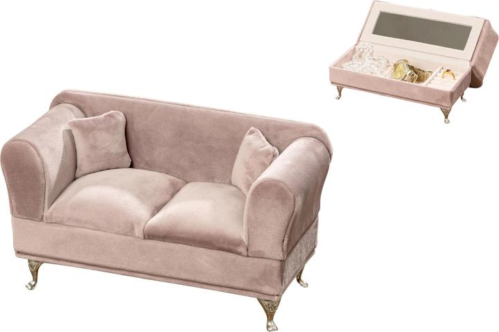 Image du produit Boltze Home Boîte à bijoux Canape, velours