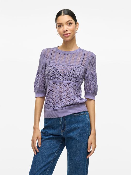 Produktbild Vila VINYA Kurzarm Stricktop (M)