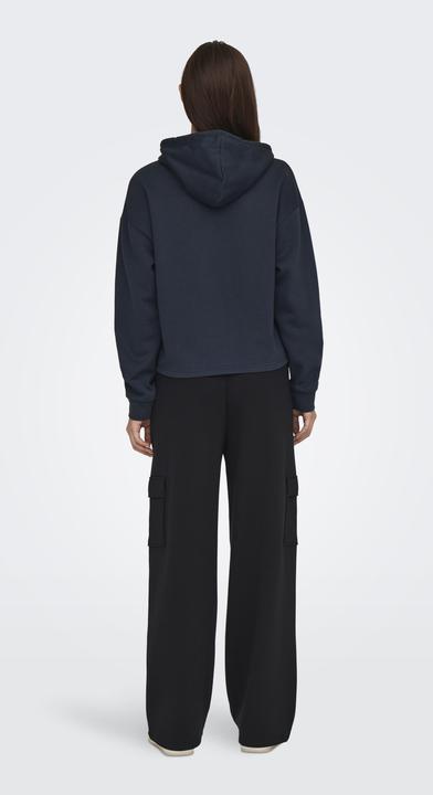 Produktbild Only Play Normal geschnitten Kapuze Gerippte Ärmelbündchen Tief angesetzte Schulter Sweatshirt Kapuzenpullover (M)