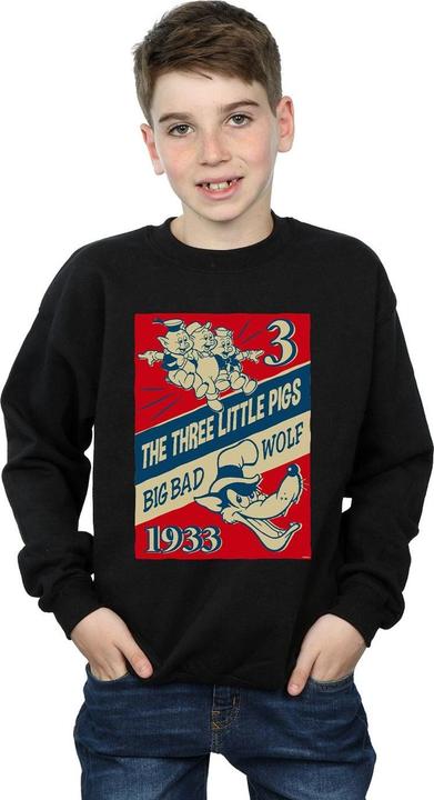 Image du produit Disney - Sweat THREE LITTLE PIGS AND THE BIG BAD WOLF - Garçon (140, 146)