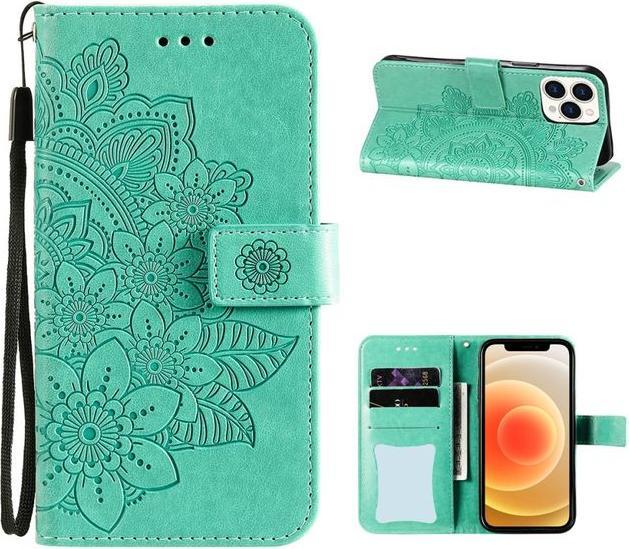 Image du produit Hat Prince Pochette en cuir avec motif floral (Apple iPhone 13 Pro Max)