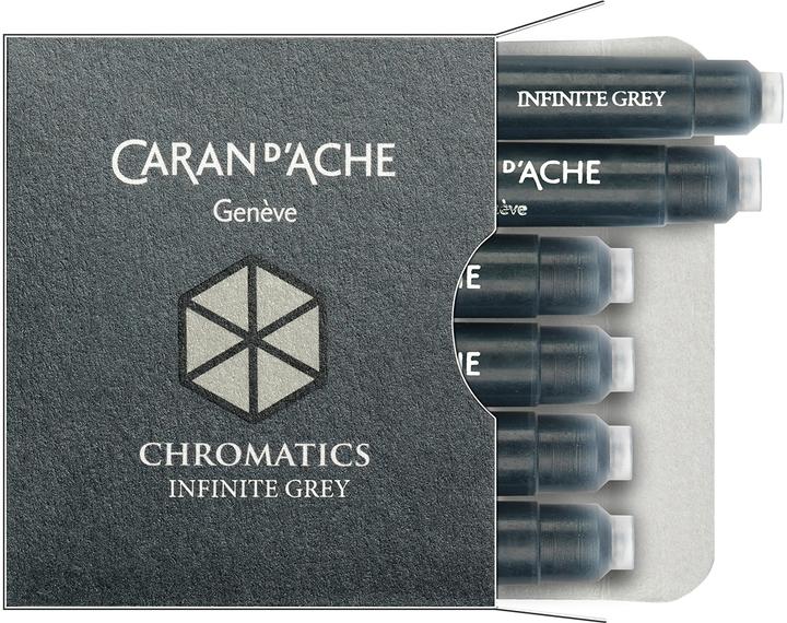 Caran d'Ache Chromatics Tintenpatronen (Füllertinte, Grau)