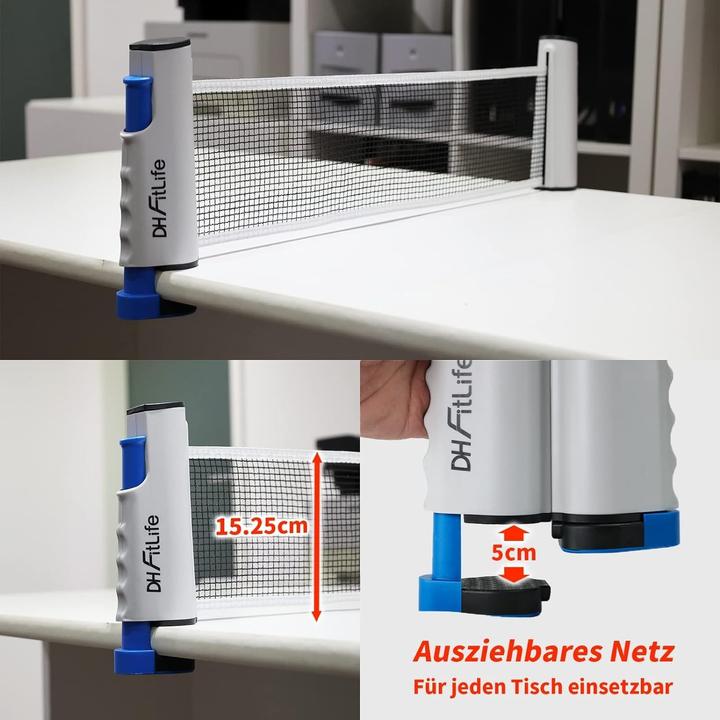 Actual product image DH FitLife 7-teiliges Tischtennisschläger Set