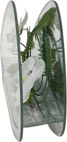 Image du produit Bekos Arrangement d'orchidées dans un verre élégant