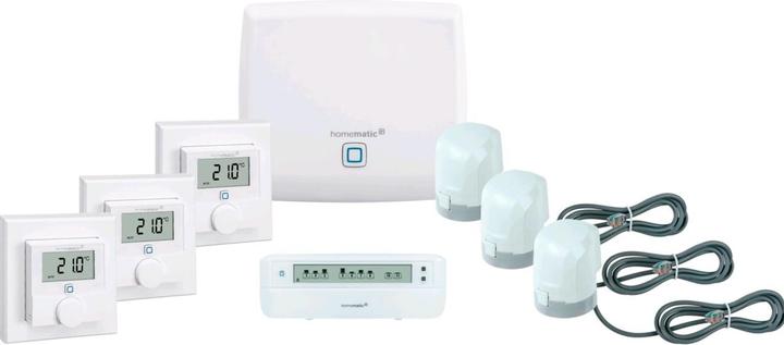 Image du produit Homematic IP Kit de démarrage HmIP pour le chauffage au sol L