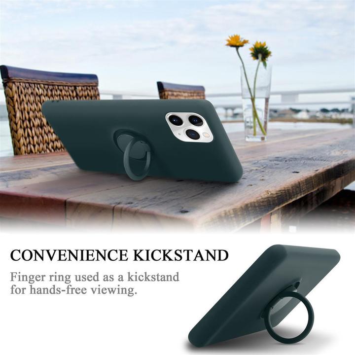 Produktbild Cadorabo TPU Liquid Ring Silicone Case Hülle (Apple iPhone 11 Pro Max)
