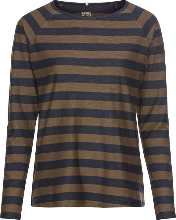 Camel Active Streifenshirt aus reiner Baumwolle (XS)
