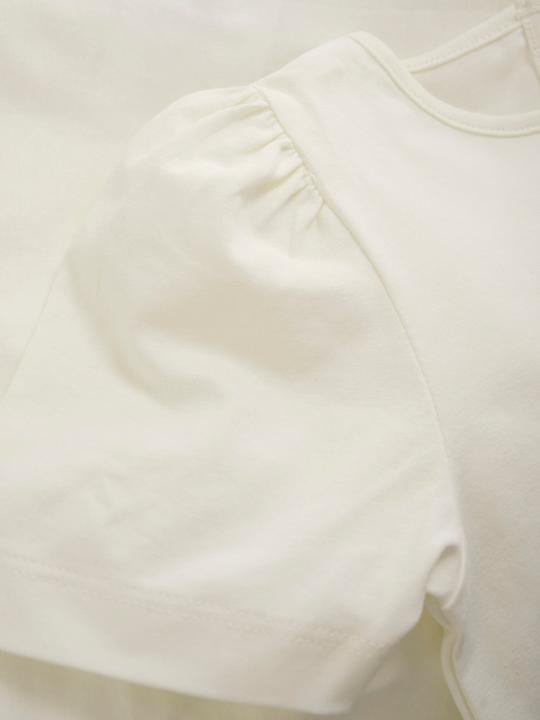 Actual product image Creamie short-sleeved T-shirt Peachskin (98)