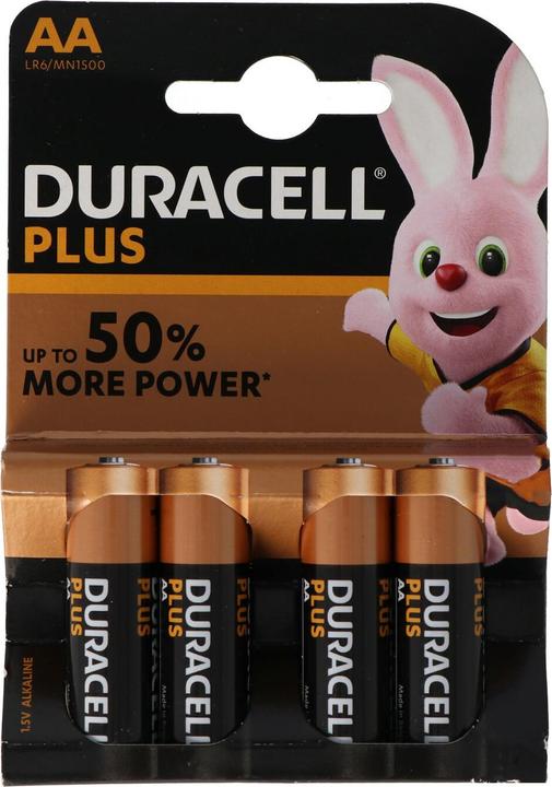 Duracell Plus (4 pcs., AA, 2600 mAh)