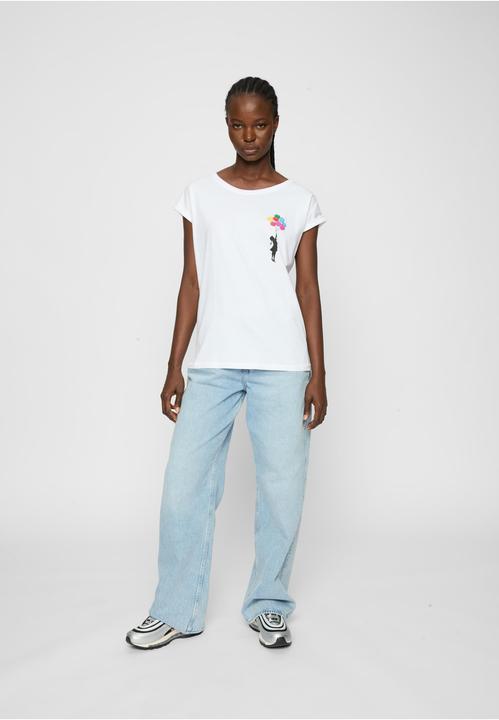 Produktbild Merchcode Ladies Girl Floating Away T-Shirt (M)