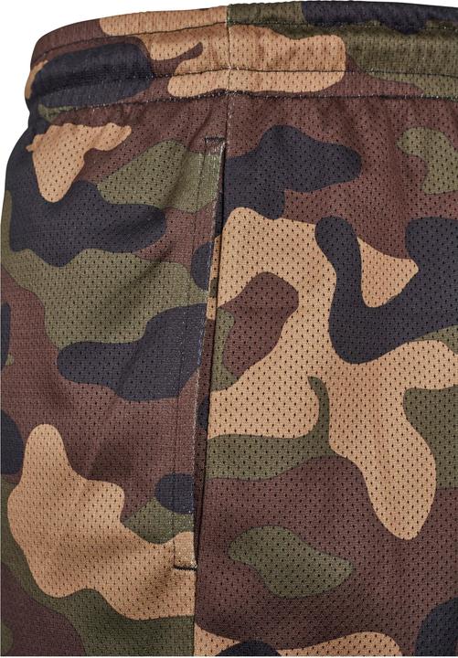 Actual product image Urban Classics Camo Mesh Shorts (S)