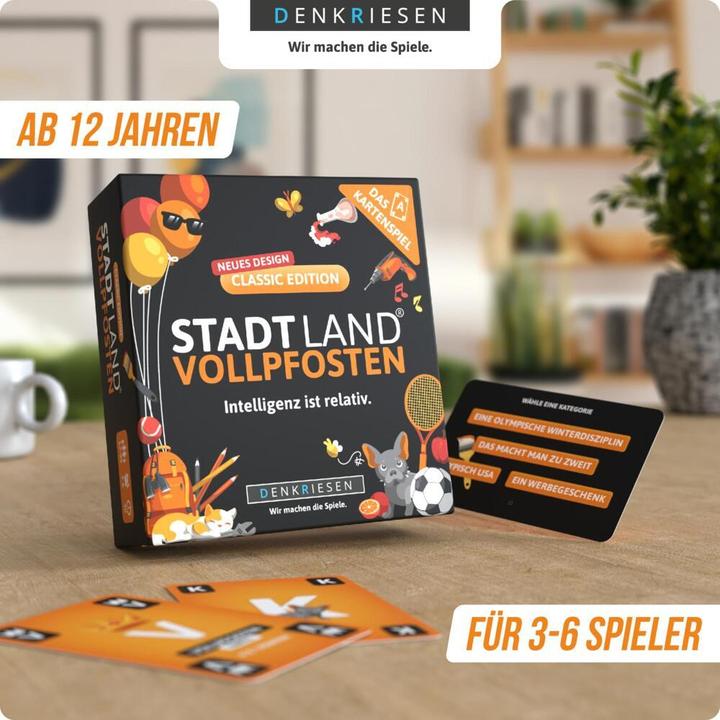 Productafbeelding Denkriesen Stadt Land Vollpfosten - Intelligentie is relatief (Duits)