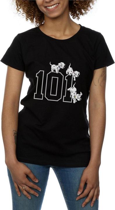 Actual product image Disney Womens/Ladies 101 Dalmatians 101 Doggies Cotton T-Shirt (M)