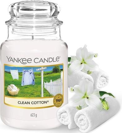 Image du produit Yankee Candle Clean Cotton (623 g)
