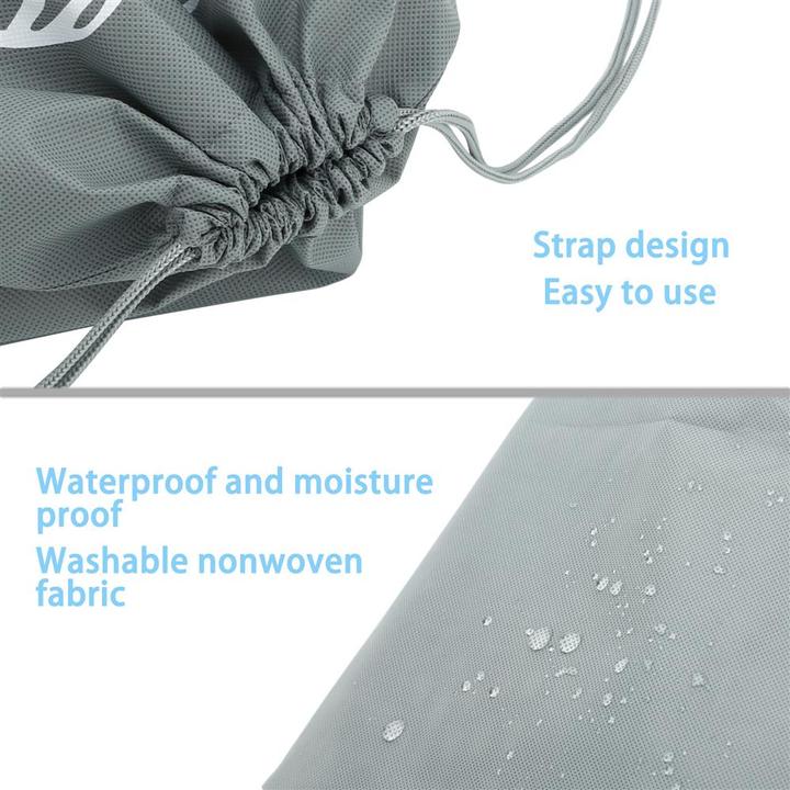Produktbild Intirilife 3x Schuhbeutel in GRAU