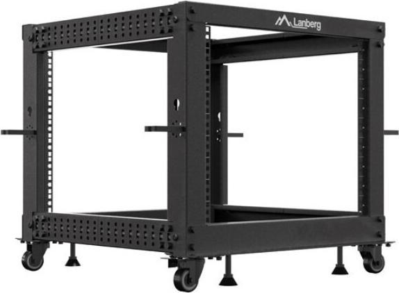 Produktbild Lanberg 19 OPEN RACK 9 HE 600X600-1100 VERSTELLBAR SCHWARZ