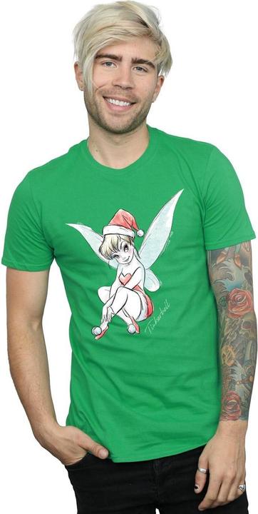 Immagine prodotto Disney Tinkerbell Christmas Fairy Maglietta Uomo (XXL)