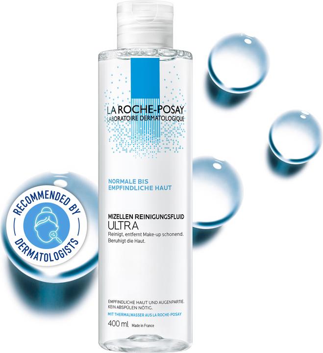 Image du produit La Roche Posay Fluide nettoyant micellaire Ultra (Eau micellaire, 400 ml)