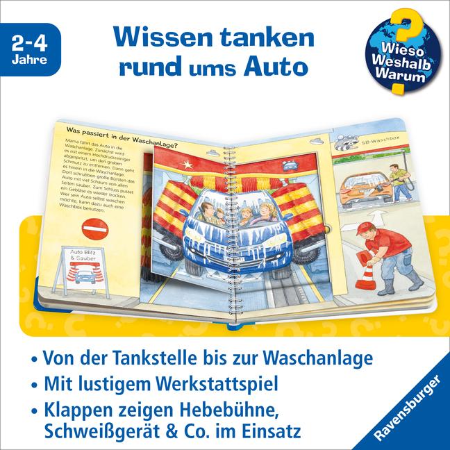Produktbild Ravensburger Tanken, waschen, reparieren (Deutsch, Ursula Weller, Frauke Nahrgang, 2020)