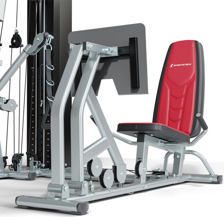 Produktbild Sportstech HGX300 - Multifunktions-Kraftstation für zuhause, Fitness mit 80kg Gewichtsblock & integr