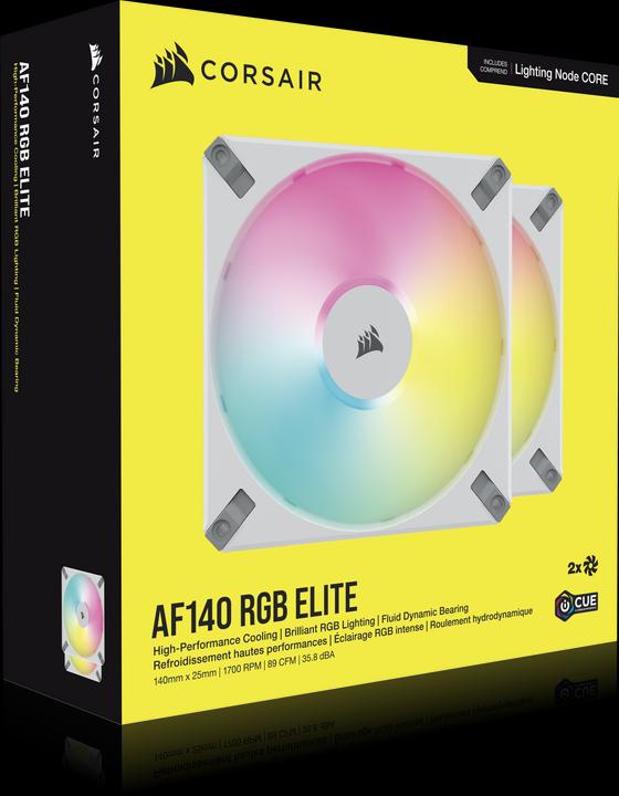 Immagine prodotto Corsair AF140 Rgb Elite (140 mm, 2 x)
