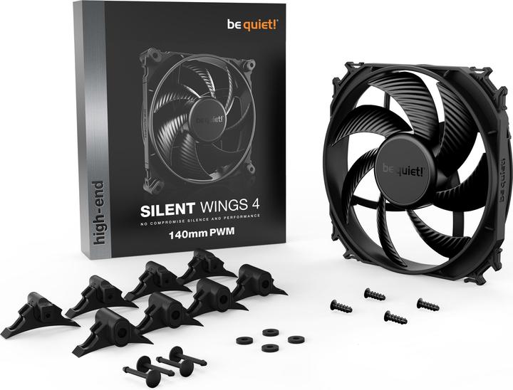Productafbeelding be quiet! Stille Vleugels 4 PWM ventilator (140 mm, 1 x)