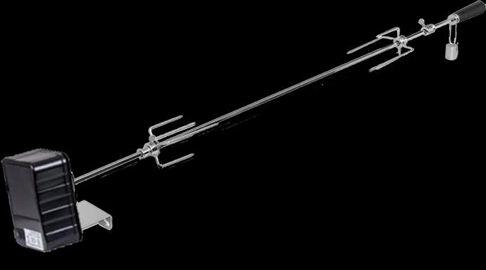 Actual product image BBQ Master Rotary skewer set S