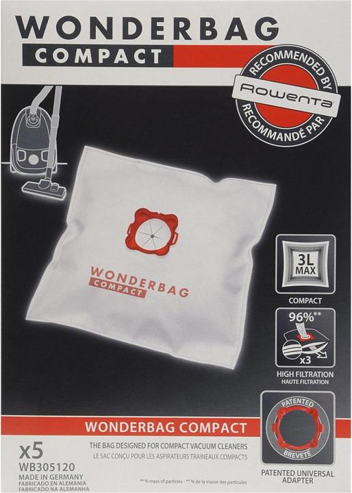 Actual product image Rowenta WB3051 Wonderbag Compact (5 x)
