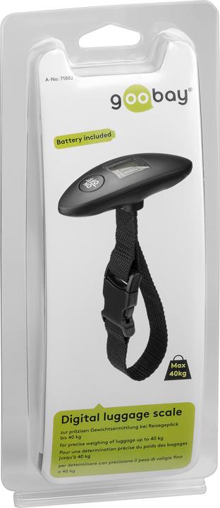 Produktbild Goobay Digitale Kofferwaage (Kofferwaage)
