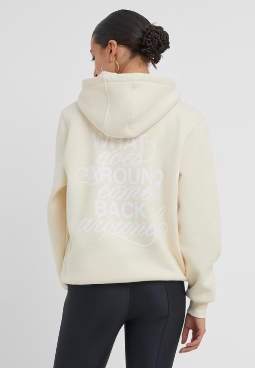 Image du produit Miss Tee Sweat à capuche fluffy pour femme Back Around - 174145 (XS)