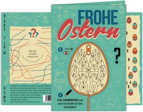 Image du produit iDventure Joyeuses Pâques - Carte de voeux Escape (Allemand)