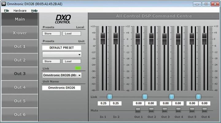 Actual product image Omnitronic DXO-26E (Studio- and Livemixer)
