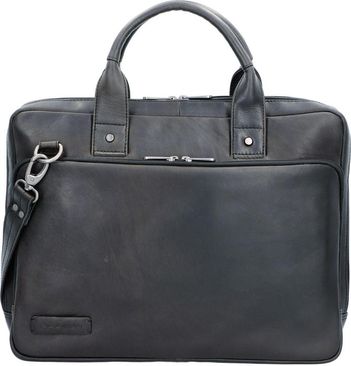 Produktbild Plevier Navigator Aktentasche Leder 40 cm Laptopfach