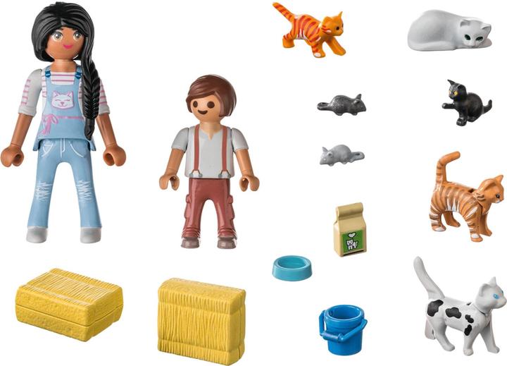 Produktbild Playmobil Katzenfamilie (71309, Playmobil Country)