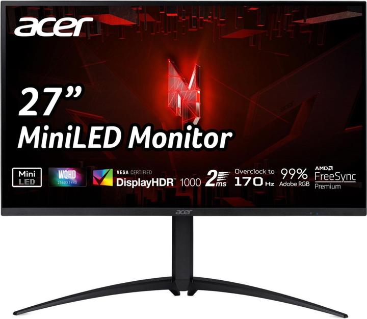 Acer Nitro XV275UP3biiprx (2560 x 1440 Pixel, 27")