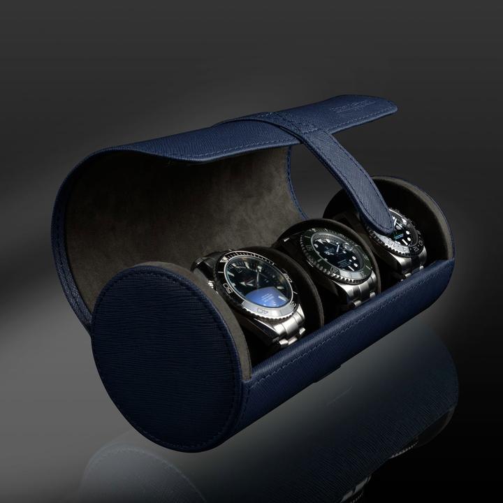 Actual product image Heisse & Söhne Watch roll Rondo 3 - Blue