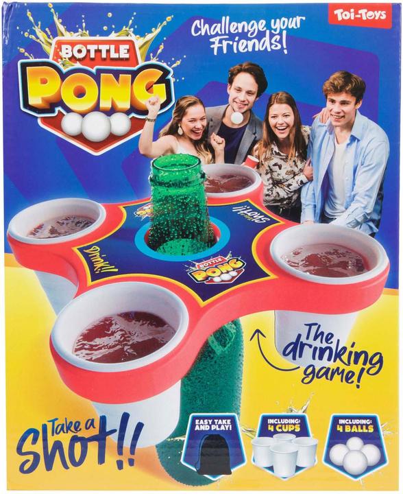 Image du produit Toi-Toys Pong Hero 4 balles & tasses Party game