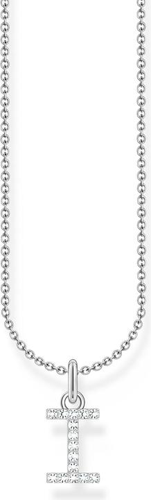 Produktbild Thomas Sabo Kette mit Buchstaben-Anhänger I Silber (925 Sterlingsilber, 38 - 45 cm)