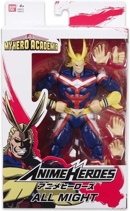 Actual product image Bandai Anime Heroes All Might