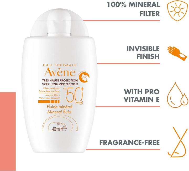 Immagine prodotto Avène Fluido solare (Crema solare, SPF 50+, 40 ml, 70 g)