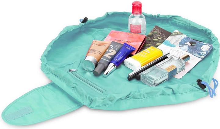 Immagine prodotto Intirilife Borsa per cosmetici in azzurro cielo