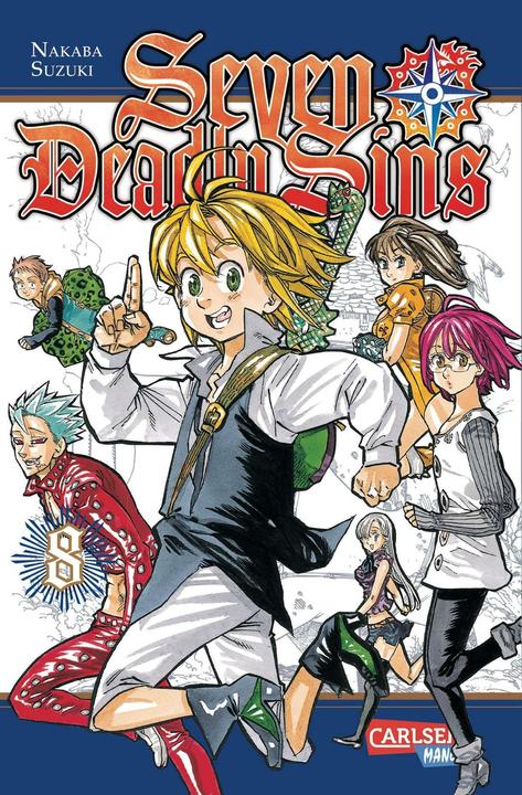 Immagine prodotto Seven Deadly Sins, Band 8 (Tedesco, Suzuki Nakaba, 2016)