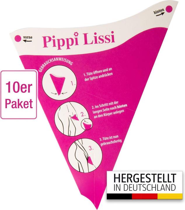 Actual product image Minimus Pippi Lissi disposable urine funnel for women pack of 10