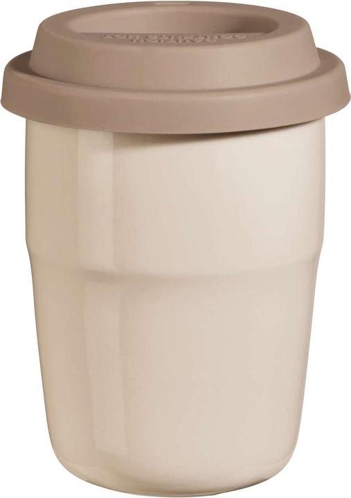 Actual product image ASA Selection ASA cup & go thermo mug cream lid brown 0.2 l (0.20 l)