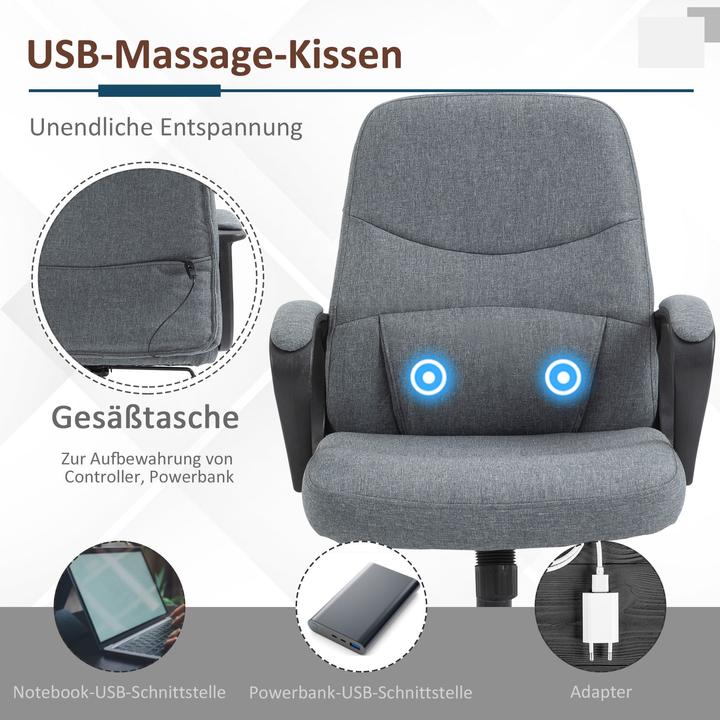 Immagine prodotto Jamb Sedia da ufficio con funzione massaggio