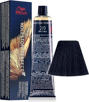 Image du produit Wella KOLESTON PERFECT ME+ PURE NATURALS 2/0 60 ml (0, 2)