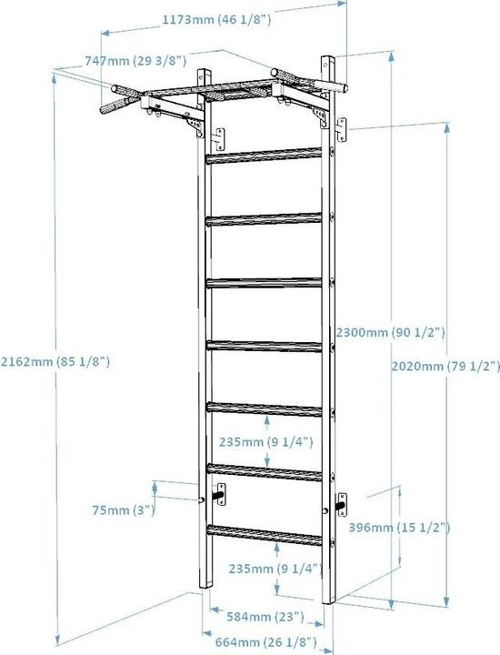 Image du produit BenchK Espalier 221 avec arceau de traction multi-positions