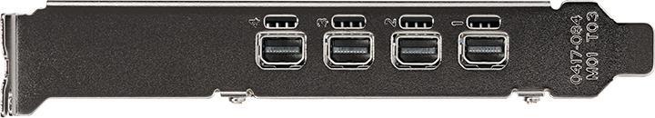 Image du produit PNY Quadro T1000 GDDR6 4xmDP LP (4 Go)