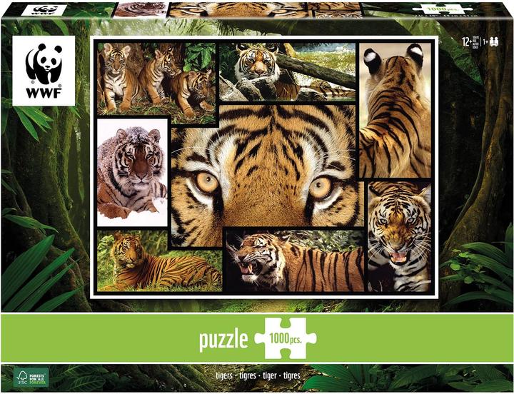 Produktbild WWF Tiger-Puzzle (1000 Teile)